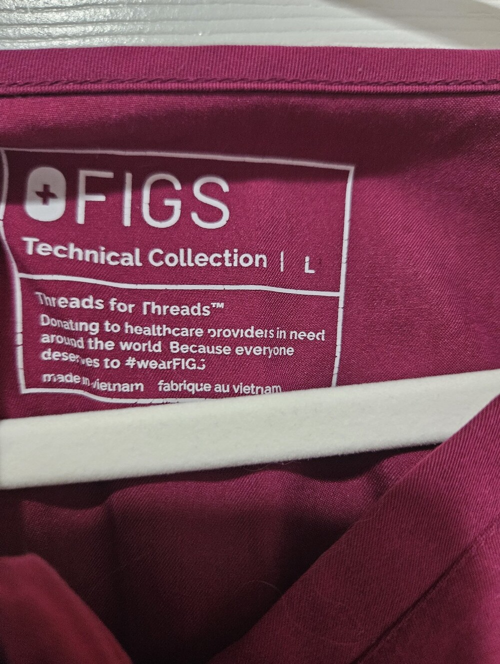 Figs Scrub Set L/MP - Picture 5 of 6